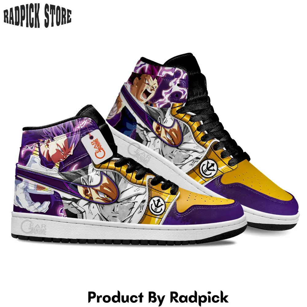 Vegeta ultra ego air jordan high top sneakers custom mn21  rp0356157